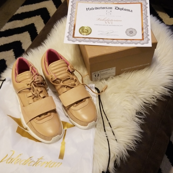 FLYBOYS COUTURE CLUB Other - FBCC VV1 Valedictorian leather/suede veg tan/fusch